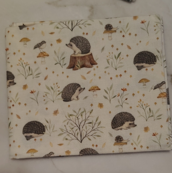 Vintage Custom Blue Gray White Character Fat Quarters Quilt Fabric Bundle - Picture 3 of 7